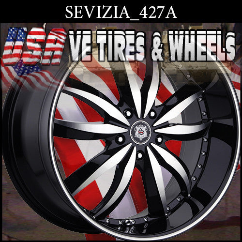 SEVIZIA 427 22X9.5 5x115 ET+15 BMF – USAVE Wheels & Tires