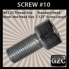 # 10 Cap Screw Standard M8x1.25mm x 1 1/8&quot;