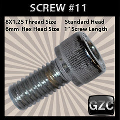 # 11 Cap Screw Standard M8x1.25mm x 1&quot;