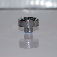 #2 Chrome Rivet 5/8" Head Diameter Star 1/4" Head Height 1/4" Shaft Length 1/4" Diameter Shaft