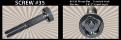 # 35 Cap Screw Standard M8x1.25mm x 1 7/8&quot;