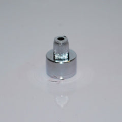 #4 Chrome Rivet 1/2" Head Diameter Hex 3/8" Head Height 1/4" Shaft Length 1/4" Diameter Shaft