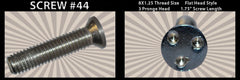 # 44 Cap Screw Flat M8x1.25mm x 1 3/4"