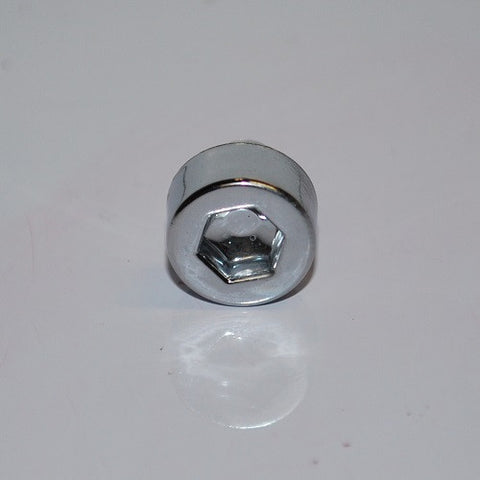 #6 Chrome Rivet 1/2" Head Diameter Hex 1/4" Head Height 1/4" Shaft Length 1/4" Diameter Shaft