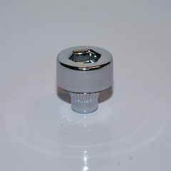 #6 Chrome Rivet 1/2" Head Diameter Hex 1/4" Head Height 1/4" Shaft Length 1/4" Diameter Shaft