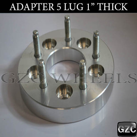 5X115 TO 5X115 ADAPTER (1" THICK)