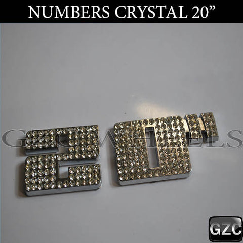20" SIZE MATTERS DIAMOND NUMBERS