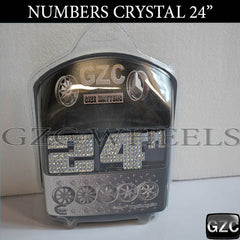 24" SIZE MATTERS DIAMOND NUMBERS