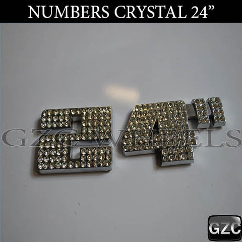 24" SIZE MATTERS DIAMOND NUMBERS
