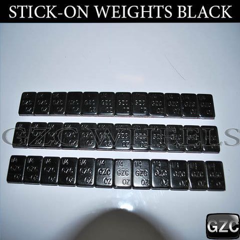 Box of Weight Black 0.25 Ounce