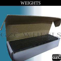Box of Weight Black 0.25 Ounce