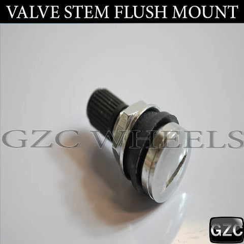 VALVE STEM WIRE SPINNER FLAT CHR