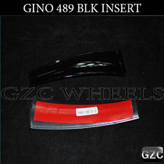 GINO 489  18" BLACK CLIPS (489-1875-L)