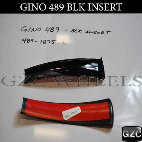 GINO 489  18" BLACK CLIPS (489-1875-L)