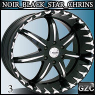 NOIR BLACK STAR 22X9.5 6x135 ET+30 CB 87.1 BMF