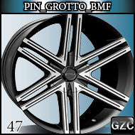 PINNACLE GROTTO 17X7.5 4x100/108 ET+40 CB 74 FL BMF