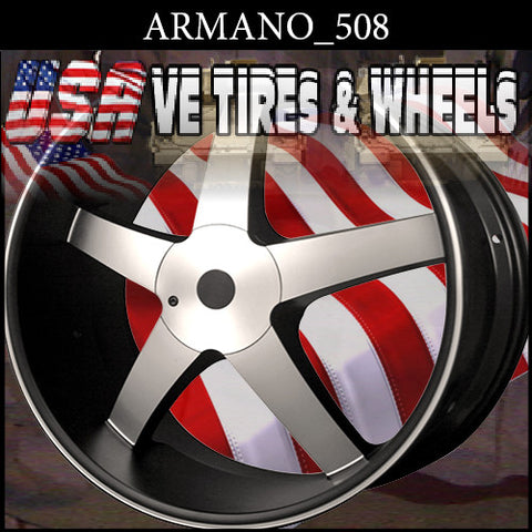 ARMANO 508 24X9.5 5x115/120 ET+15 FL BMF