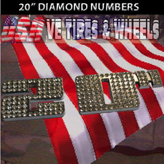 20" SIZE MATTERS DIAMOND NUMBERS