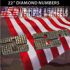 22" SIZE MATTERS DIAMOND NUMBERS