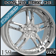 DONZ PRO SERIES BUGSY 20X8.5 5x108 CB 74 ET+30 CHROME