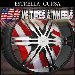 ESTRELLA CURSA 28X9.5 BLANK ET+15 CB 87.1 BMF