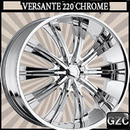 VERSANTE 220 28X10 6X135/139.7 ET+25 CB 100.4 CHROME