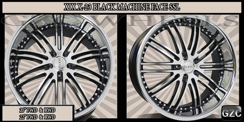 XIX 23 20X10 5x120 ET+40 CB 72.56 BMF SSL