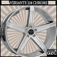 VERSANTE 228 20X8.5 5x114.3 ET+40 CHROME