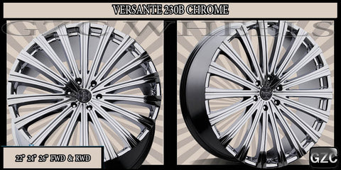 VERSANTE 230 26X9.5 6x139.7 ET+25 CB 78.1 CHROME