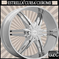 ESTRELLA CURSA 22X9 BLANK ET+30 CB 78.1 CHROME