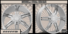 ESTRELLA CURSA 22X9 BLANK ET+30 CB 78.1 CHROME