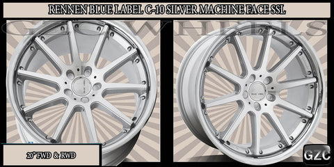RENNEN BLUE LABEL C-10 20X10.5 BLANK ET+20 CB 74.1 SMF SSL
