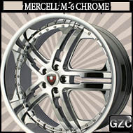 MERCELI M6 22X8.5 5x114.3 ET+35 CHROME