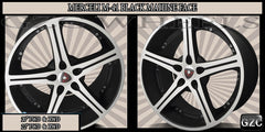 MERCELI M41 20X10 5x114.3 ET+45 CB 73.2 MATTE BLACK