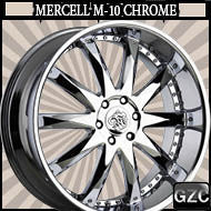 MERCELI M10 20X8.5 5x120 ET+15 CB 74.2 CHROME