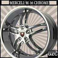 MERCELI M16 22X8.5 5x114.3 ET+35 CHROME