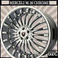 MERCELI M20 20X10 5x120 ET+25 CB 72.56 CHROME