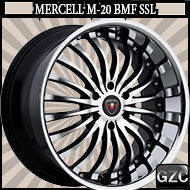 MERCELI M20 22X9.5 6x139.7 ET+15 CB 108 BMF SSL