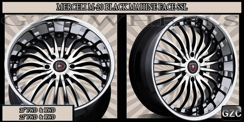 MERCELI M20 20X10	5x120 ET+45 CB 72.56 BMF SSL