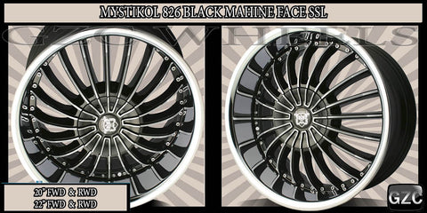 MYSTIKOL 826 20X8.5 5x112/114.3 ET+35 BMF SSL