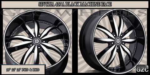 SEVIZIA 427 22X9.5 5x115 ET+15 BMF