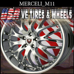 MERCELI M11 22X8.5 5x114.3 ET+35 CHROME