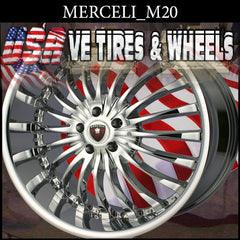 MERCELI M20 20X10 5x114.3 ET+45 CHROME