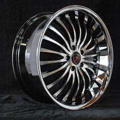 MERCELI M20 20X8.5 5x114.3 ET+35 CB 73.2 BMF SSL          1-set mounted w 245-35-20