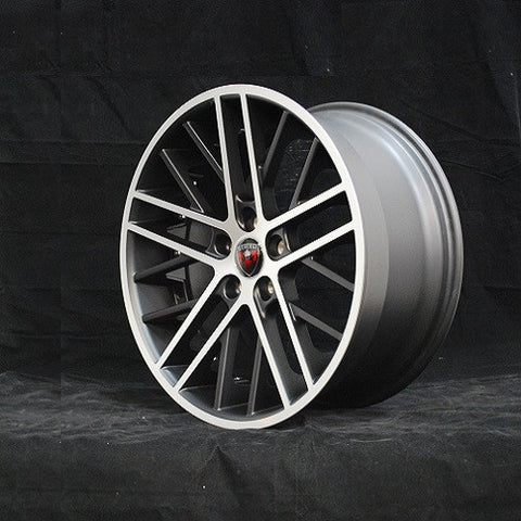 MERCELI M45 20X8.5 5x114.3 ET+35 CB 73 2 FLAT BLACK MACHINE FACE