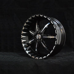 NOIR BLACK STAR 22X9.5 5x115 ET+15 BMF ST