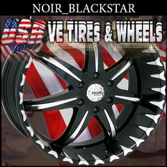 NOIR BLACK STAR 22X9.5 6x135 ET+30 CB 87.1 BMF