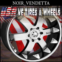 NOIR VENDETTA 22X9.5 5x120 ET+40 CB 74 BMF ST