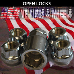 1/2 OPEN LOCKS