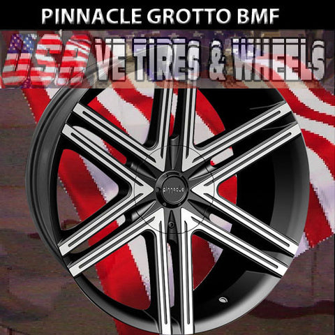 PINNACLE GROTTO 17X7.5 4x100/108 ET+40 CB 74 FL BMF